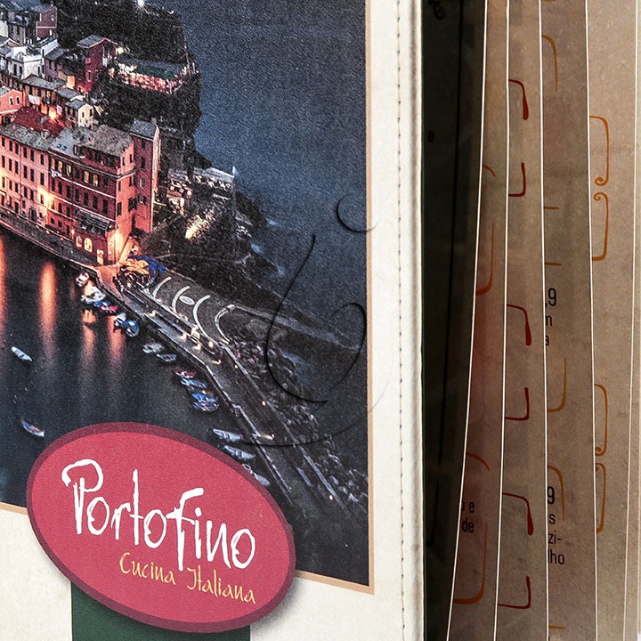 Cardápio para Restaurante Porto Fino Cód: 133515 CID A4