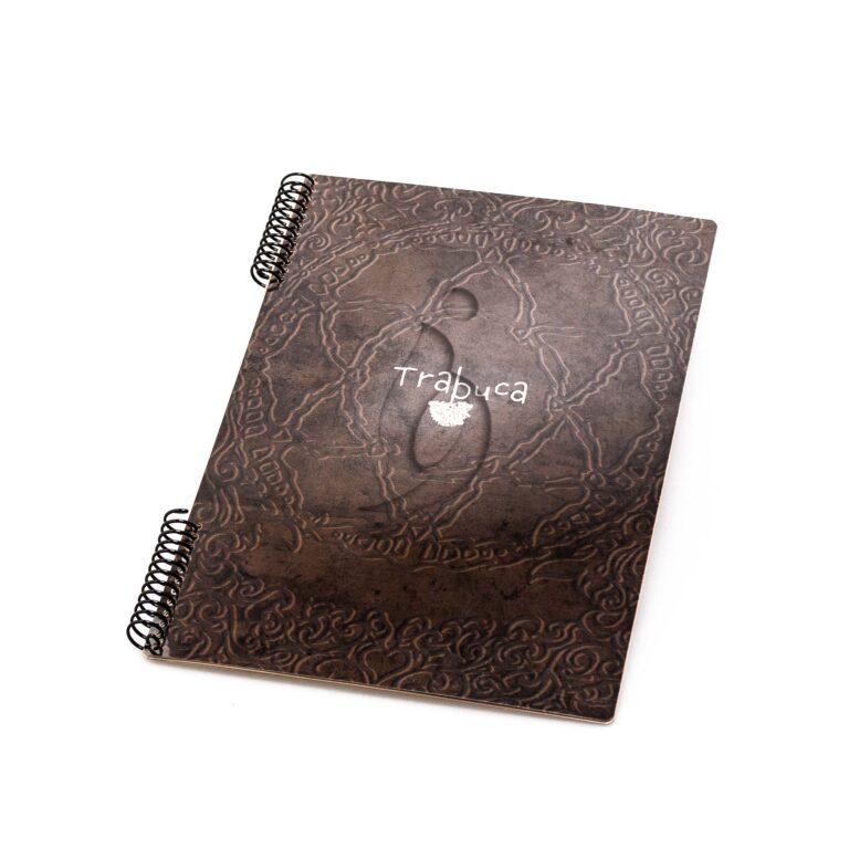 cardápio pvc fechado deitado p5