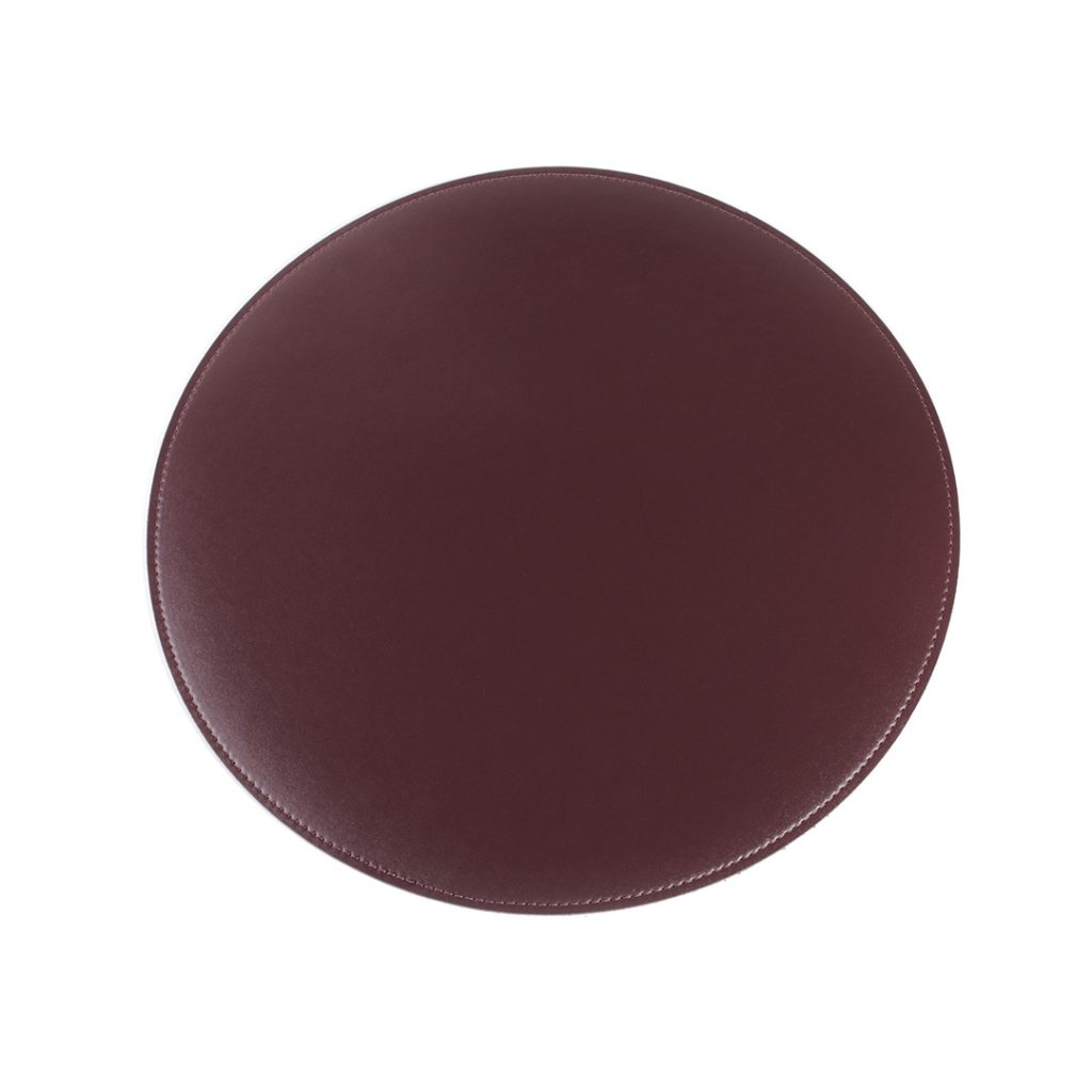 Jogo Americano Redondo Vinho