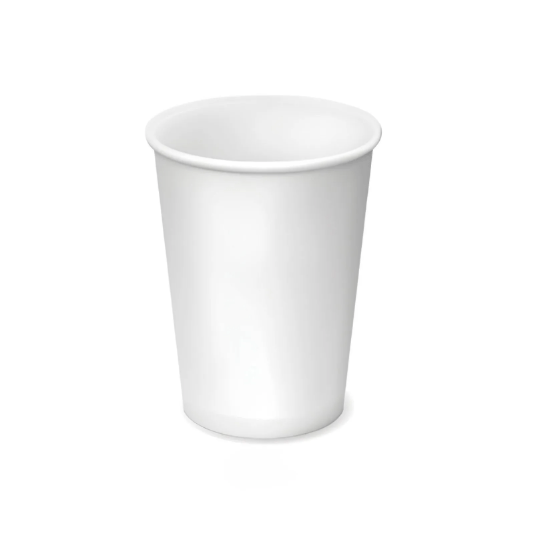 Copo de papel branco