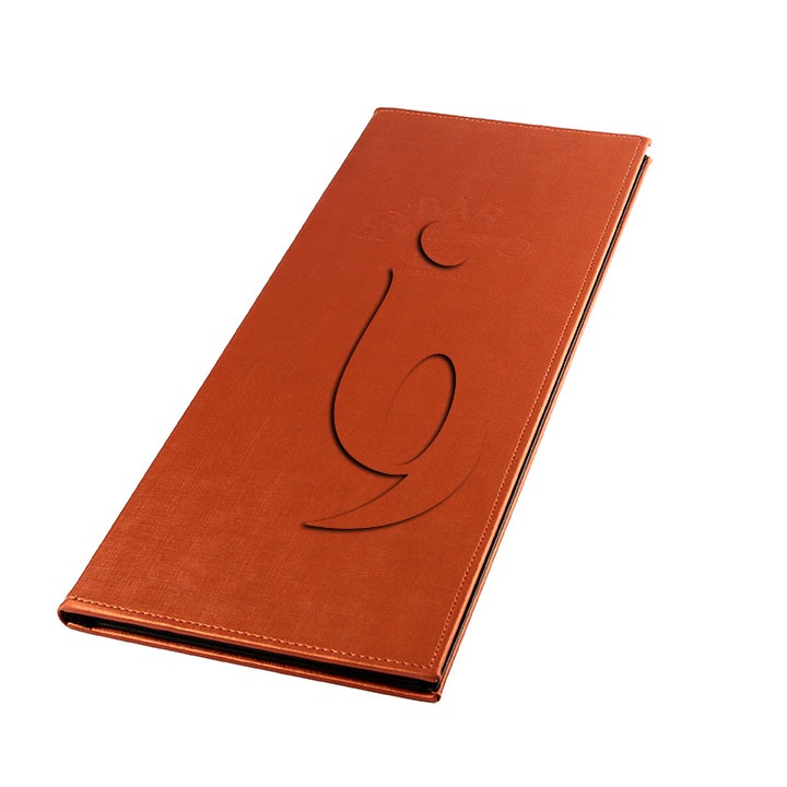 Cardápio de couro especial Bar Brahma 112747 CER ES