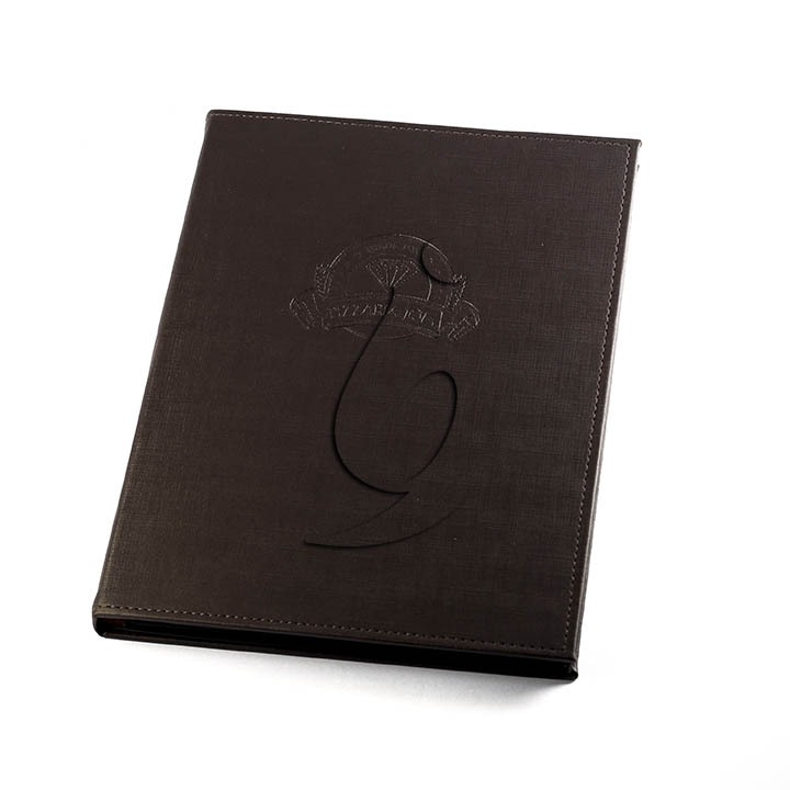 Cardápio de couro especial Jóia 192730-frente CER-A4