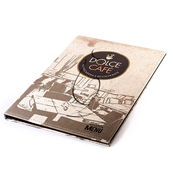 Cardápio para padaria Dolce 183512 CID A4