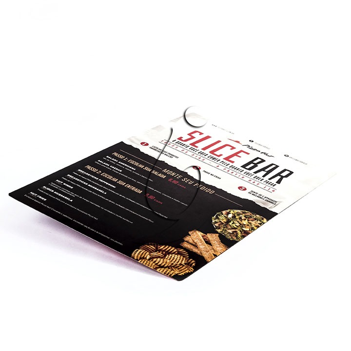 Cardápio para restaurante Slice 139912 PVD A3