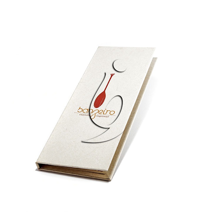 Cardápio reciclado Banz ll 133112 LMD i55