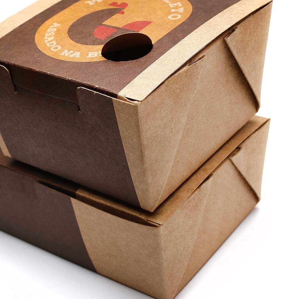 Embalagens de Papel Kraft Personalizada LKP3